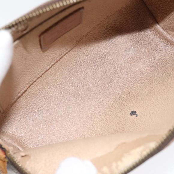 LOUIS VUITTON Monogram Pochette Cosmetic PM Cosmetic Pouch M47515 LV Auth 114187 - Picture 10 of 16